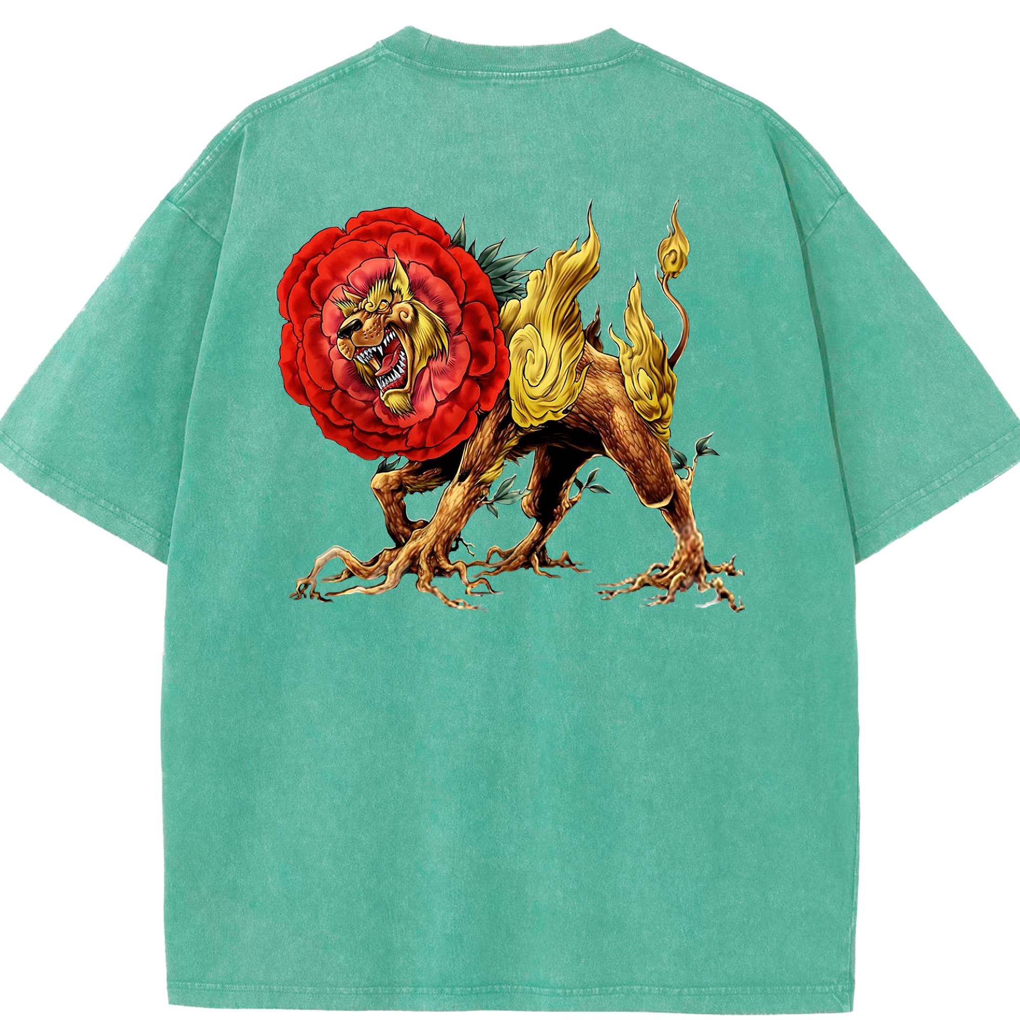 （画像用） 遊☆戯☆王 Yu-Gi-Oh! 綿100% ヴィンテージ風 半袖Tシャツ（背面プリント）